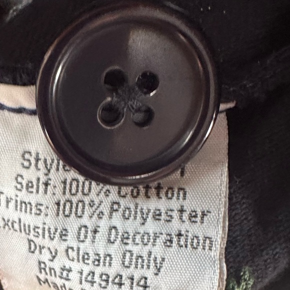 Johnny Was Navy Brooke Cardigan size M - Picture 8 of 8